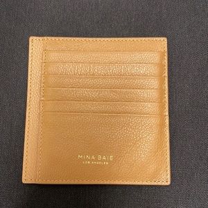Mina Baie Cardholder Tan